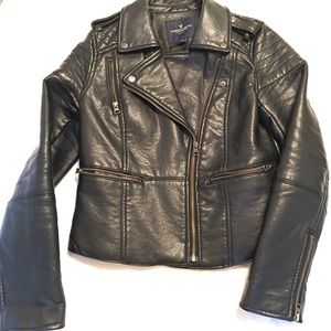 American Eagle Faux Leather Jacket